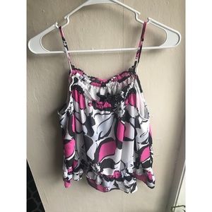 Banana Republic Floral Top Size Petite Small